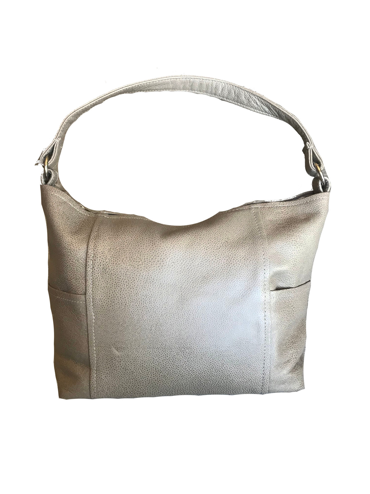 Green Leather Hobo Bag, Fashion Everyday Handbag, Rosses - Fgalaze ...