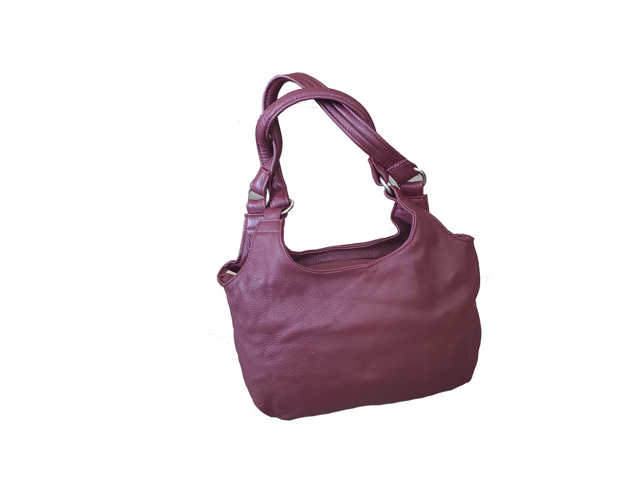 Burgundy leather handbag hi-res stock photography and images - Alamy