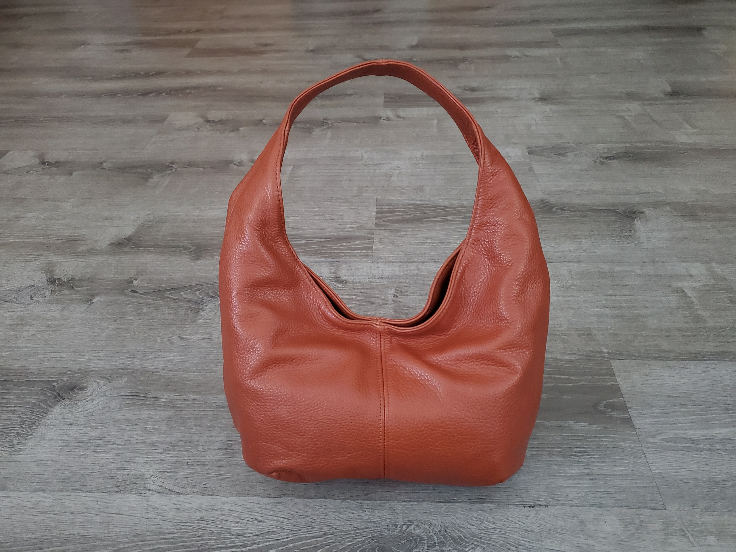 Green Leather Shoulder Purse, Small Shoulder Bag, Ivanna Fgalaze