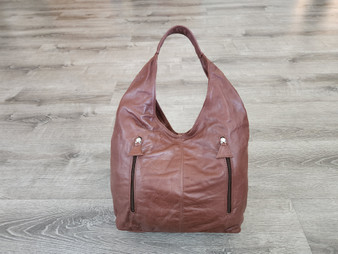 Handmade hobo bag