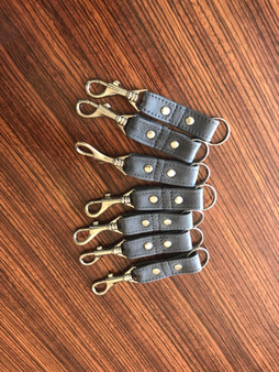 Rustic Leather Keychain Holder, Heavy Duty Trendy Rustic Accessories