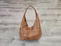 Vintage leather hobo bag