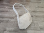Bohemian Stamped Hair Leather Hobo Bag, Small Shoulder Handbag, Aida