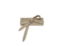 Neutral top grain leather belt
