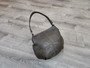 Genuine leather hobo bag