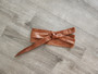 Rustic leather belts i fashion designs