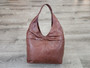 Women leather shoulder handbag