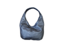 Gray leather bag