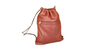 Men's backpack sack in genuine leather