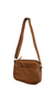 Tan leather crossbody