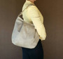 Casual Leather Bag, Original Everyday Handbag, Unique Textured Design, Zuly