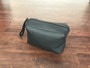 Black Leather Make up Bag, Coin Bag, Cosmetic Purse, Pouch, Martha