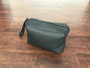 Black leather bag