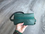 Green Leather Fanny Pack, Classic and Stylish Waist Bag, Hip Bag, Ron