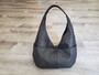 black leather bag
