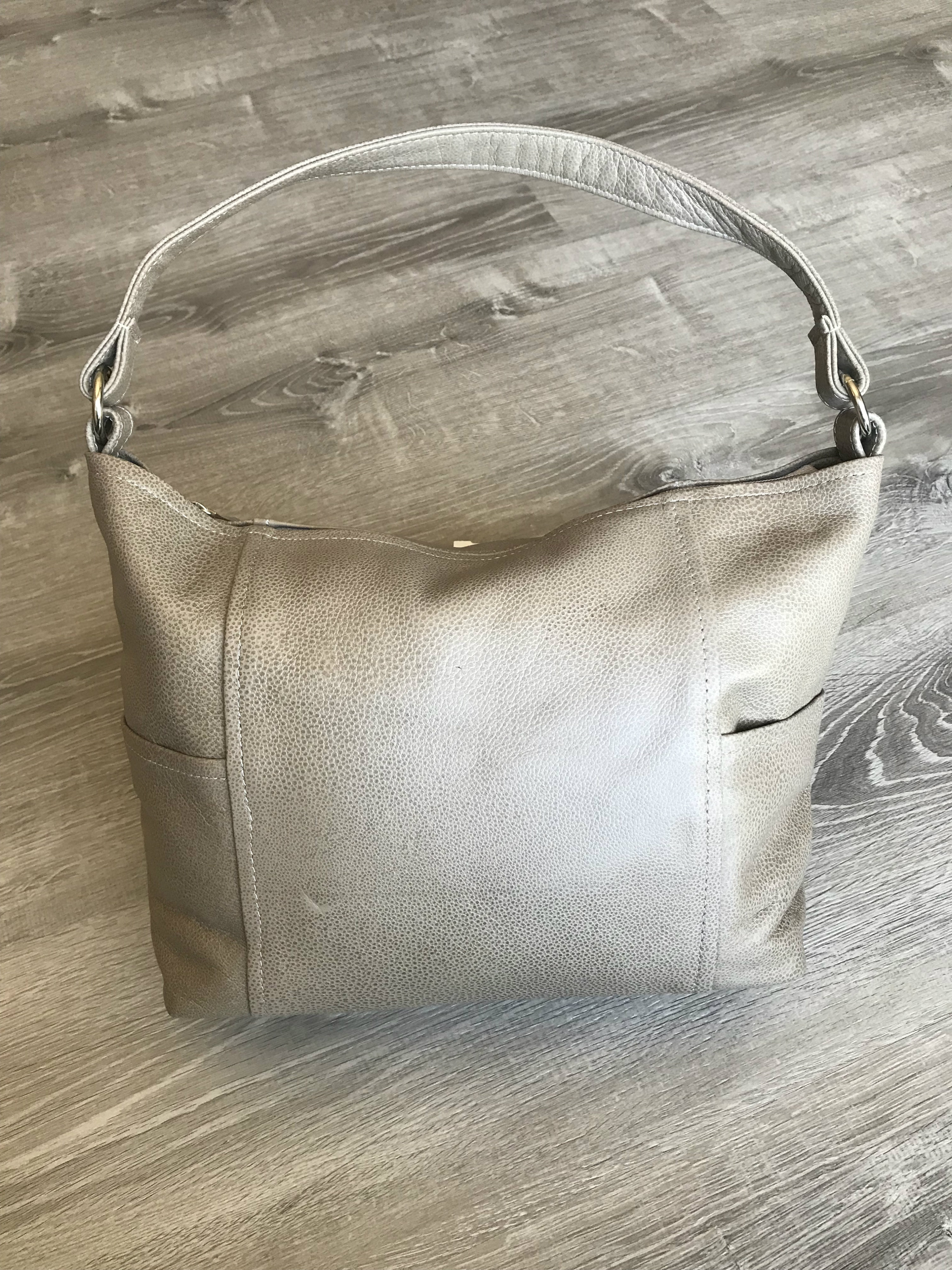 neutral leather handbags