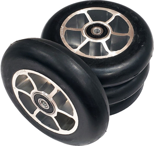 4 built 105x24 mm Roller Ski Wheels 4 built 105x24 mm Roller Ski Wheels