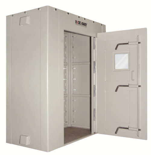 FEMA Compliant Hide-Away® Residential Bullet Resistant Modular Safe Room Tornado Safety Shelter 2-MOD