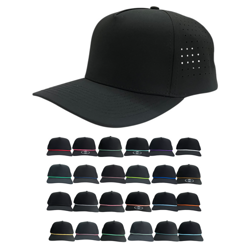 AnyRope Custom Rope Hats - Blank Black Hats