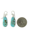 Turquoise Slab Earrings (ER7009)