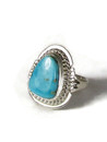 Kingman Turquoise Ring Size 5 (RG6116)