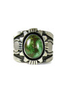 Sonoran Turquoise Ring Size 12 1/4 by Cooper Willie (RG6130)