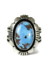 Golden Hills Turquoise Ring Size 9 1/2 by Cooper Willie (RG6131)