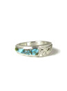 Turquoise Inlay Kokopelli Ring Size 5 1/2 (RG6142)