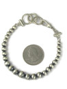 Silver Bead Bracelet by Jan Mariano (BR6804)
