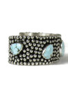 Dry Creek Turquoise Cuff Bracelet by Ronnie Willie (BR6828)