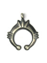 Silver Naja Pendant by Harrison Bitsue (PD5071)