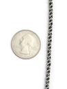 Antiqued 3mm Sterling Silver Rope Chain 22" (CH200-22)