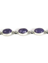  Silver Chaorite Link Bracelet by Lyle Piaso (BR6864) 