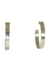 Sterling Silver Hoop Earrings (ER7091) 