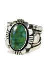 Sonoran Turquoise Ring Size 10 1/2 by Cooper Willie (RG6193)