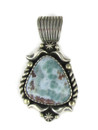 Silver Larimar Pendant by Albert Jake (PD6021)