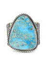 Kingman Turquoise Ring Size 14 by Lyle Piaso (RG7000)