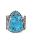 Kingman Turquoise Ring Size 12 by Lyle Piaso (RG7002)