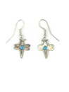Small Turquoise Dragonfly Earrings (ER8190)