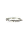 Narrow Sterling Silver Stamped Band Ring Size 8 (RG7235-S8) 