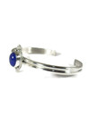 Silver Lapis Bracelet by Burt Francisco (BR8010)