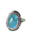 Sonoran Turquoise Ring Size 6 by Lucy Valencia (RG7250)