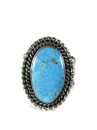 Kingman Turquoise Ring Size 7 by Linda Yazzie (RG7270)