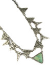 Silver Variscite Necklace by Dakota Willie (NK5105)