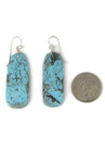 Turquoise Slab Earrings by Ella Garcia (ER9023)