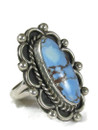 Golden Hills Turquoise Ring Size 7 1/2 by Mary Pease (RG6619)