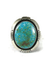 Kingman Turquoise Ring Size 9 by Cooper Willie (RG6621)