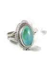 Turquoise Mountain Ring Size 7 by Lucy Valencia (RG6657)