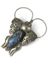 Golden Hills Turquoise Butterfly Pendant - Brooch by Joe Ebby (PD6277)