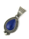 Silver Lapis Pendant by Rick Werito (PD6279)